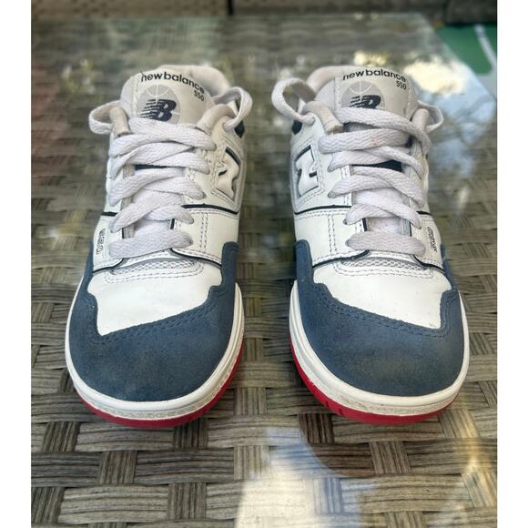 New Balance 550 “White/Navy/Red” (Kids Size 12) - Picture 5 of 8